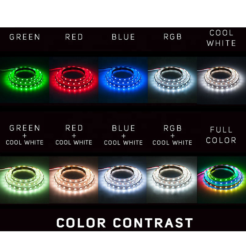 SK6812 RGB 60LEDS/M DC12V 10MM-Wide Digital Intelligent Addressable LED Strip Lights - 5m/16.4ft per roll SK6812 RGB 60LEDS/M DC12V 10MM-Wide Digital Intelligent Addressable LED Strip Lights - 5m/16.4ft per roll